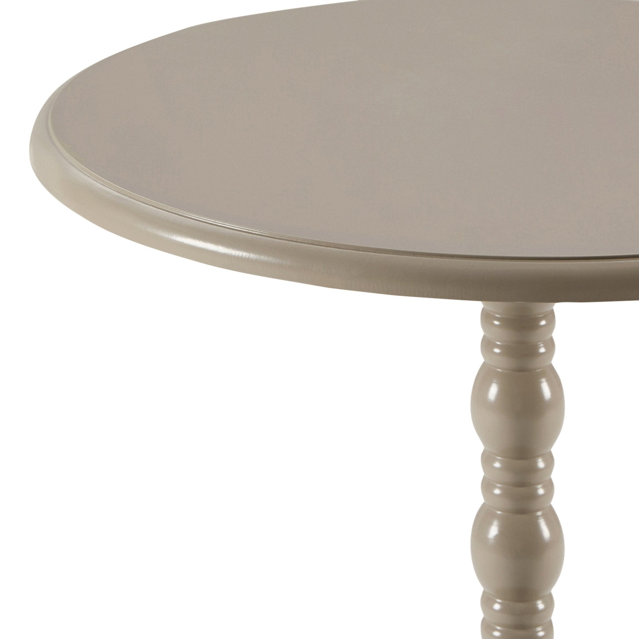 Dusklia - Bonnie Bobbin Side Table - Taupe