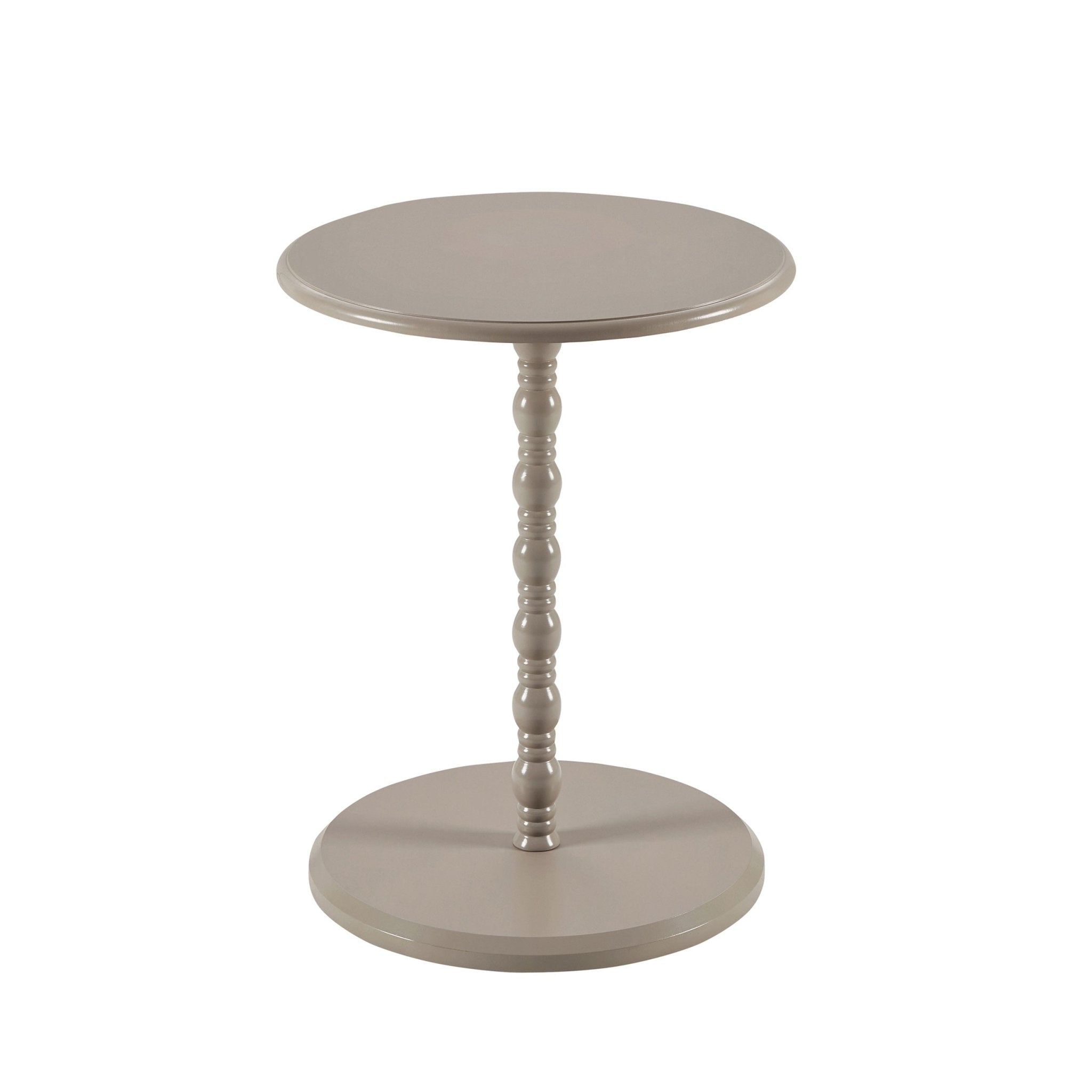 Dusklia - Bonnie Bobbin Side Table - Taupe
