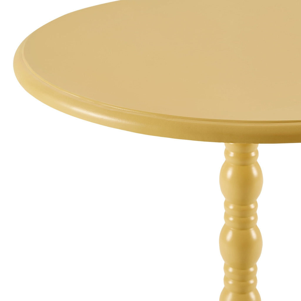 Dusklia - Bonnie Bobbin Side Table - Vibrant Yellow