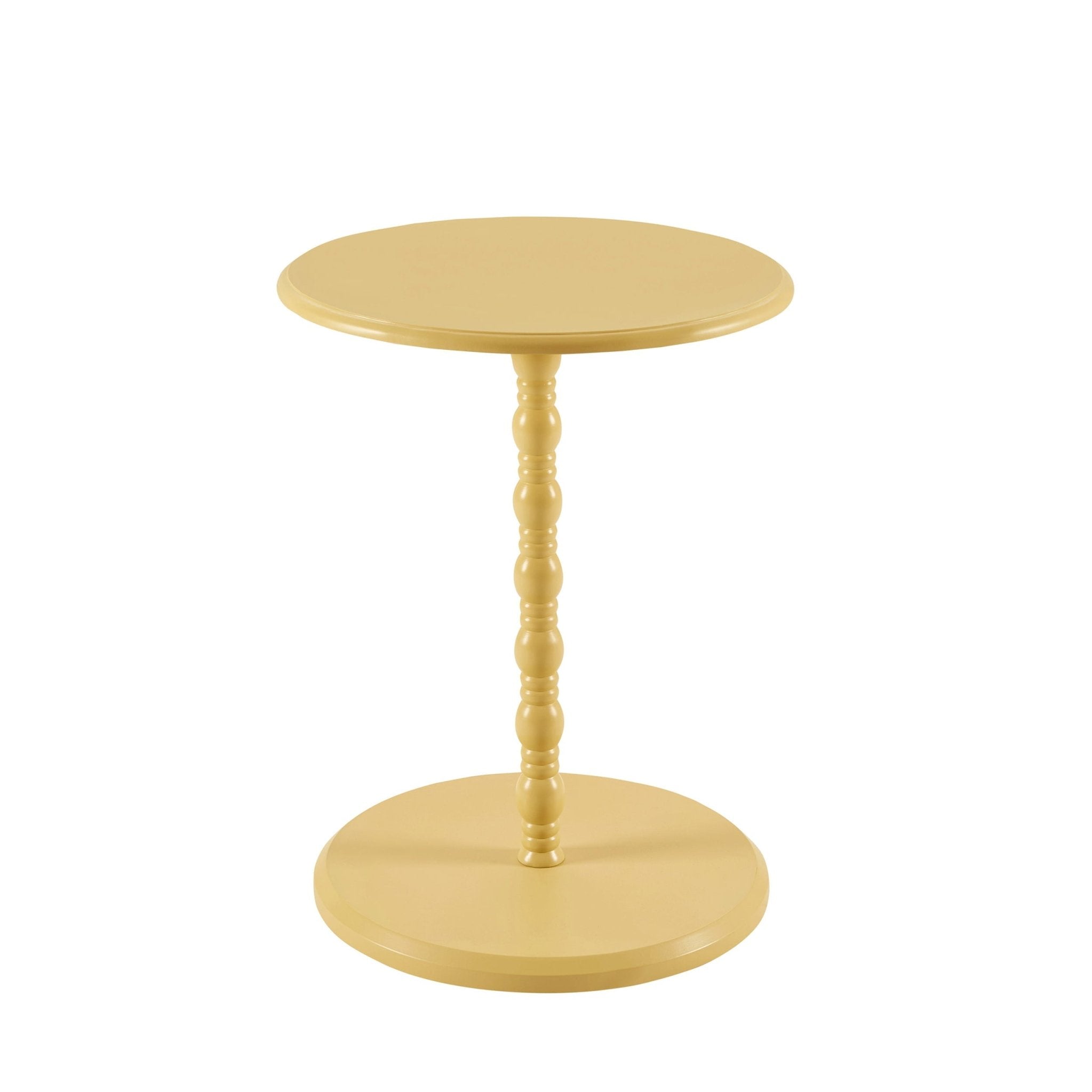 Dusklia - Bonnie Bobbin Side Table - Vibrant Yellow
