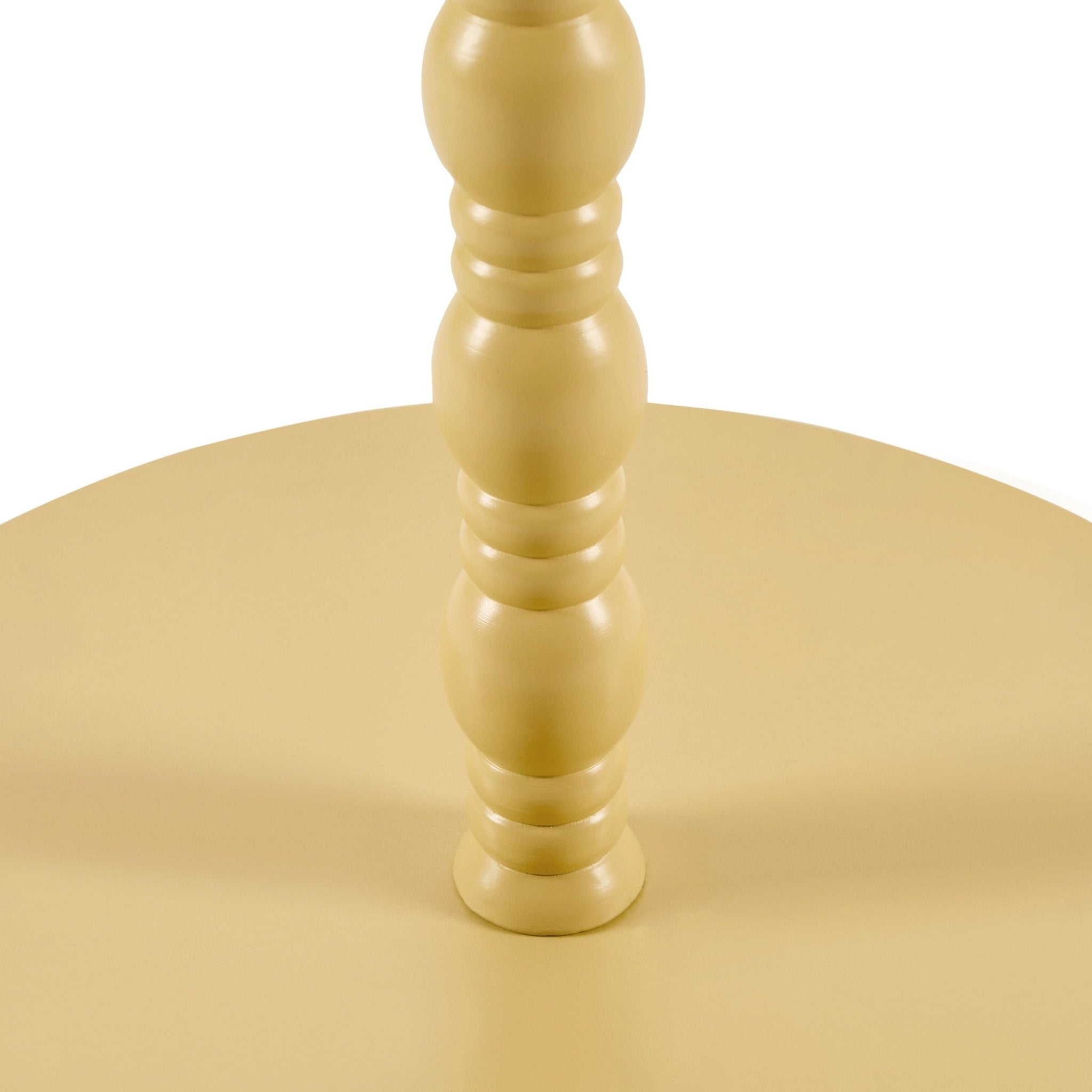 Dusklia - Bonnie Bobbin Side Table - Vibrant Yellow
