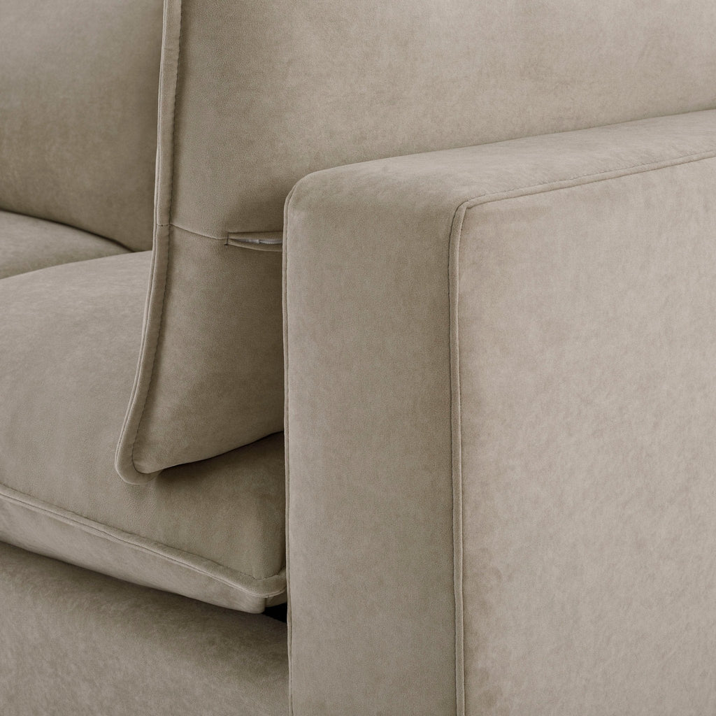 Dusklia - Boston 2 Seater Sofa - Stone