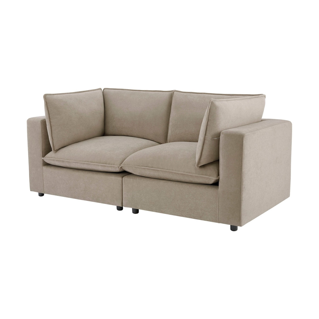 Dusklia - Boston 2 Seater Sofa - Stone