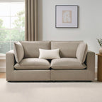 Dusklia - Boston 2 Seater Sofa - Stone