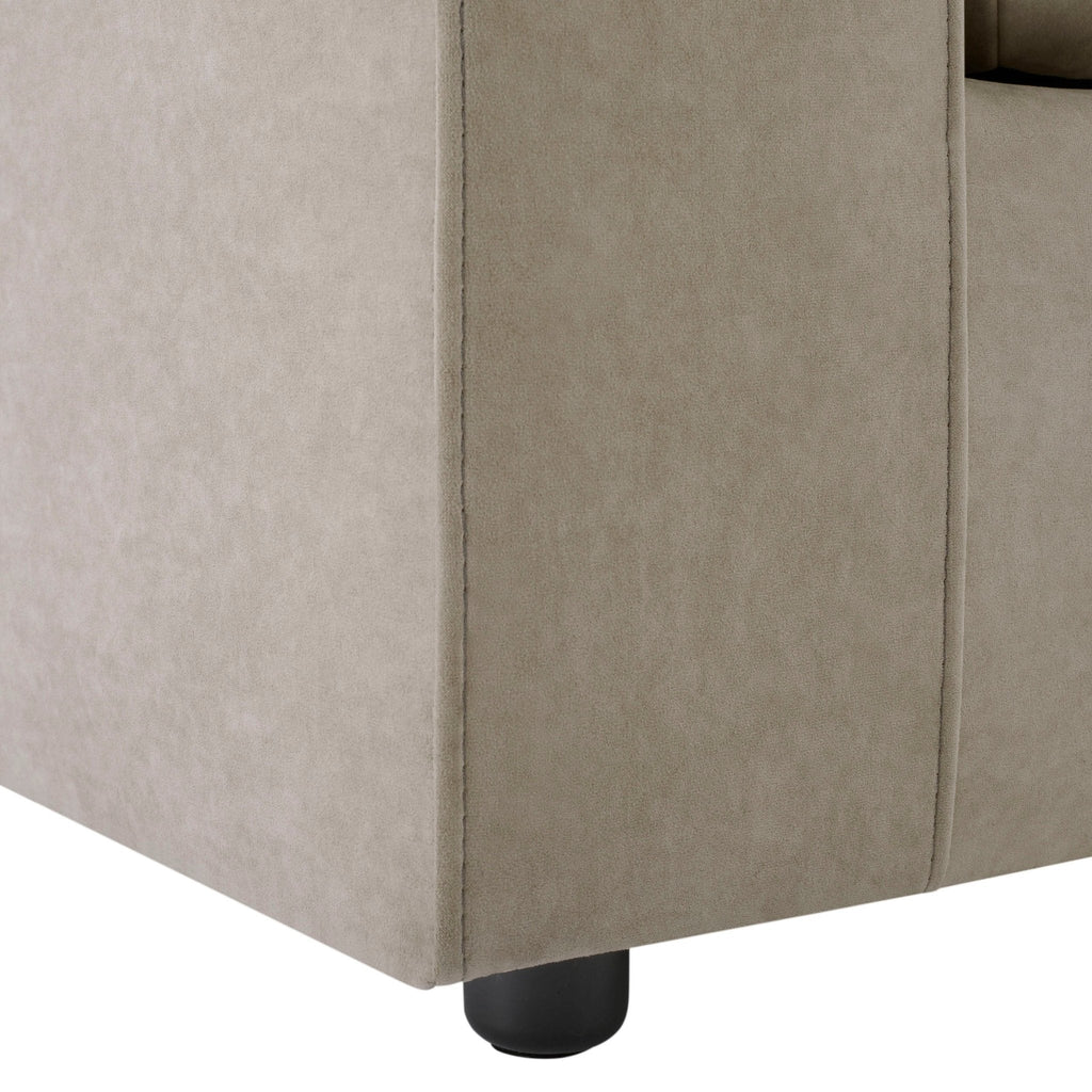 Dusklia - Boston Loveseat - Stone