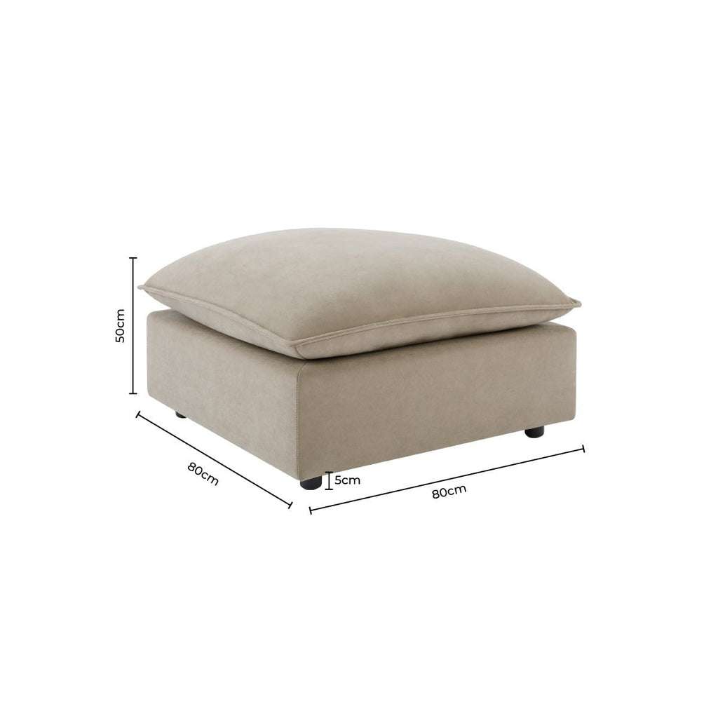 Dusklia - Boston Pouffe - Olive