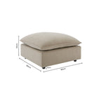 Dusklia - Boston Pouffe - Sand