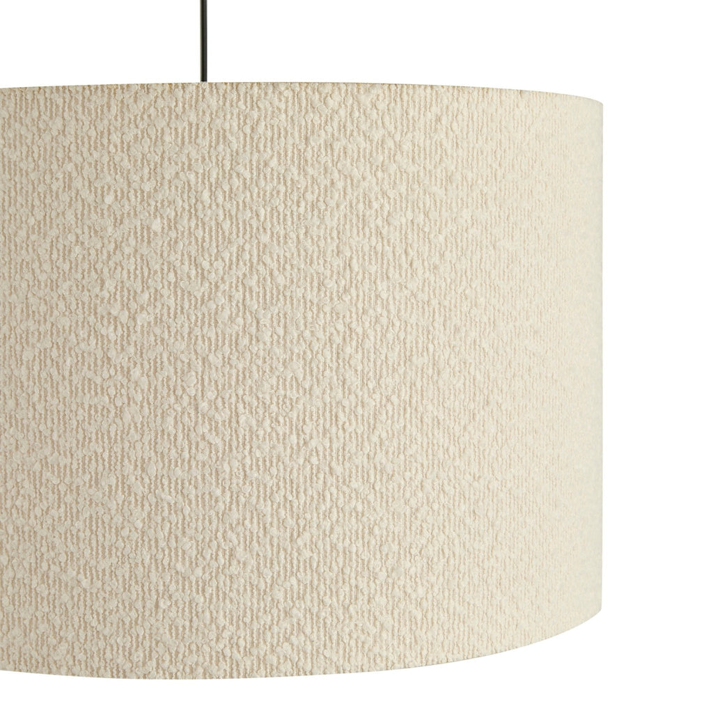 Dusklia - Boucle Ceiling Shade - Ecru
