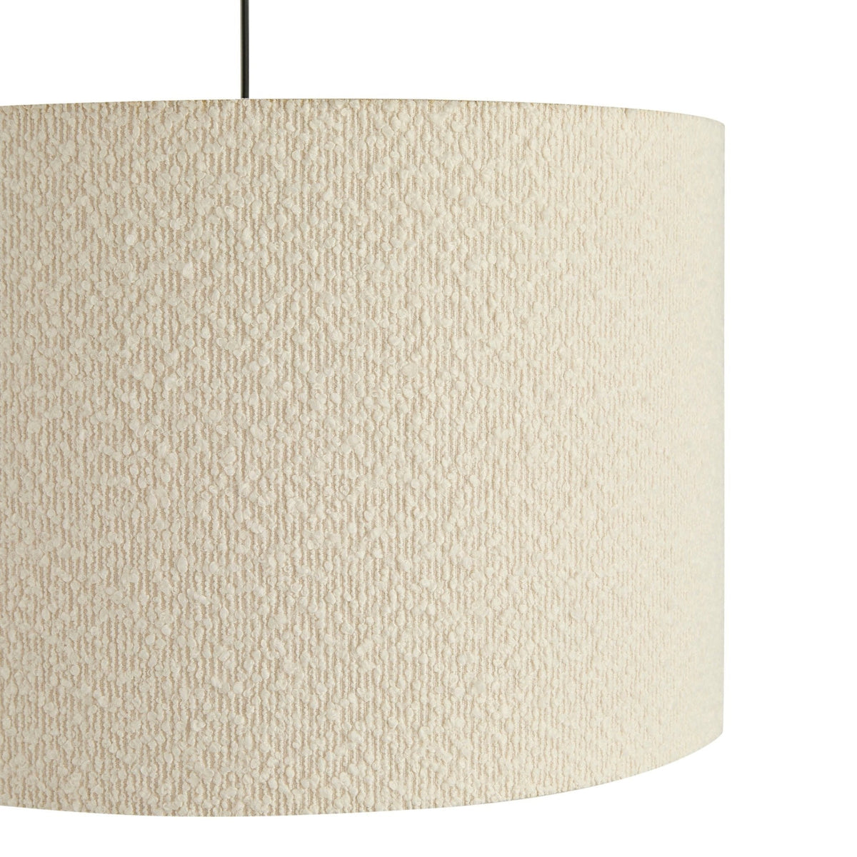 Dusklia - Boucle Ceiling Shade - Ecru