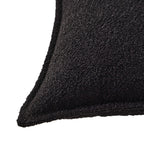 Dusklia - Boucle Cushion Cover - Black