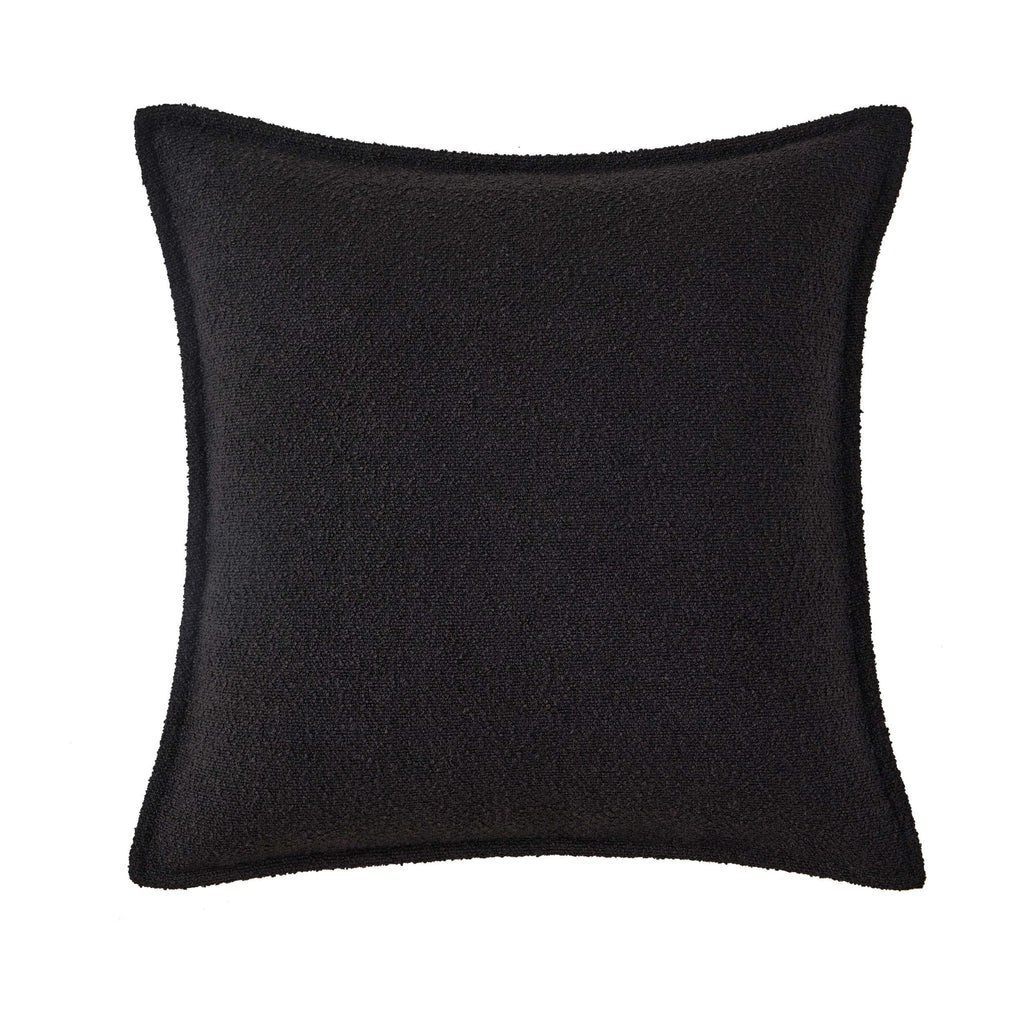 Dusklia - Boucle Cushion Cover - Black