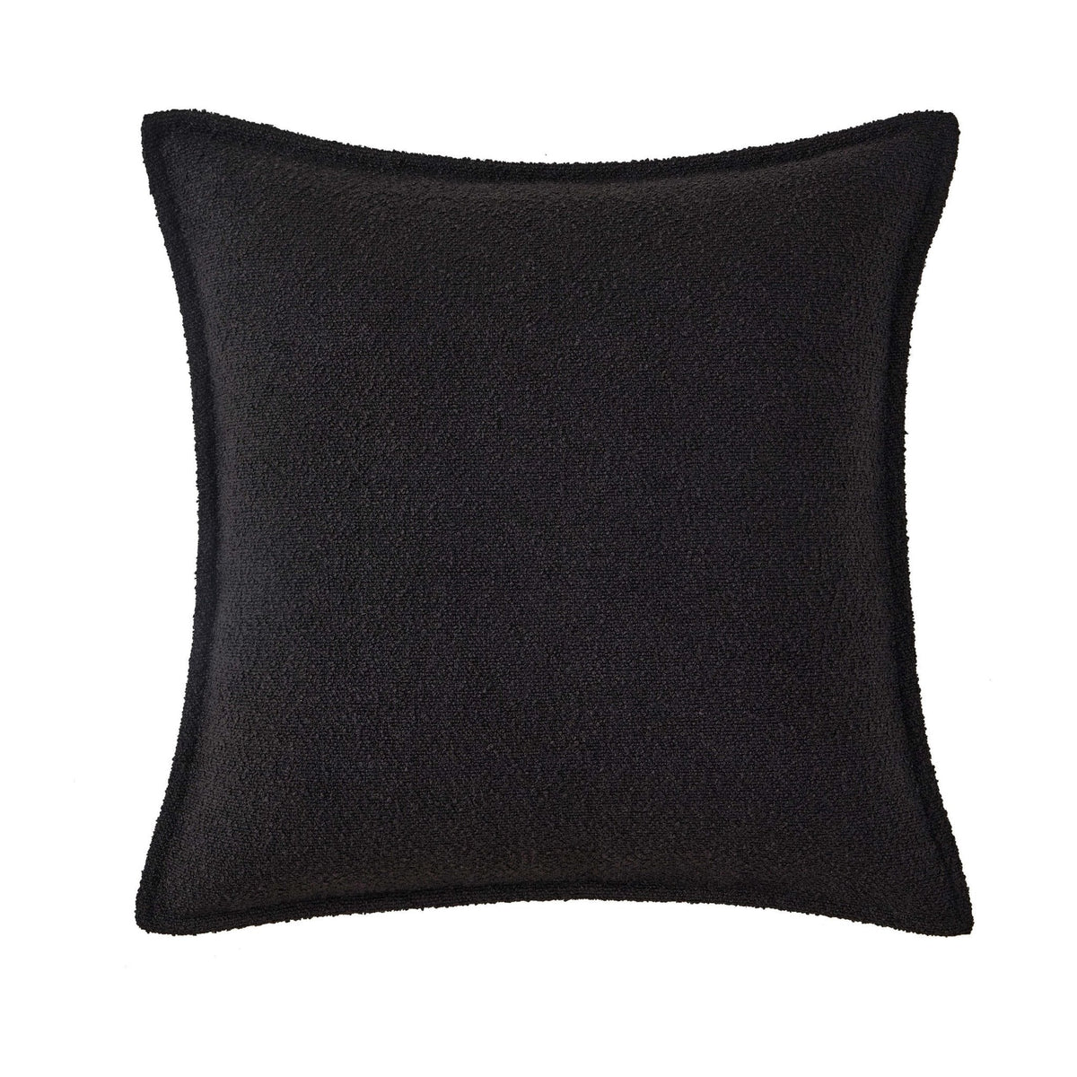 Dusklia - Boucle Cushion Cover - Black