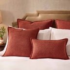 Dusklia - Boucle Cushion Cover - Rust