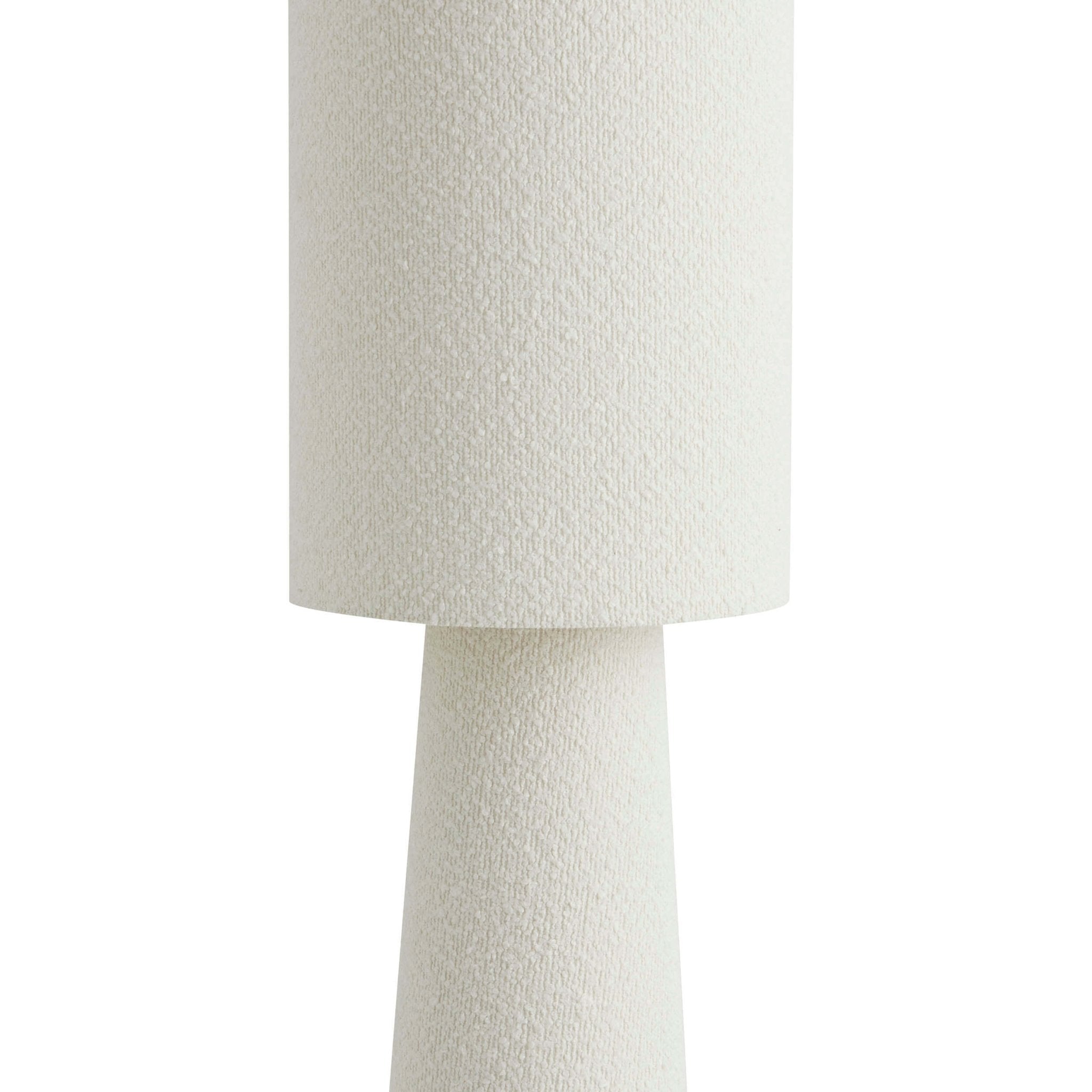 Dusklia - Boucle Floor Lamp - Cream