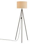 Dusklia - Boucle Floor Lamp - Ecru