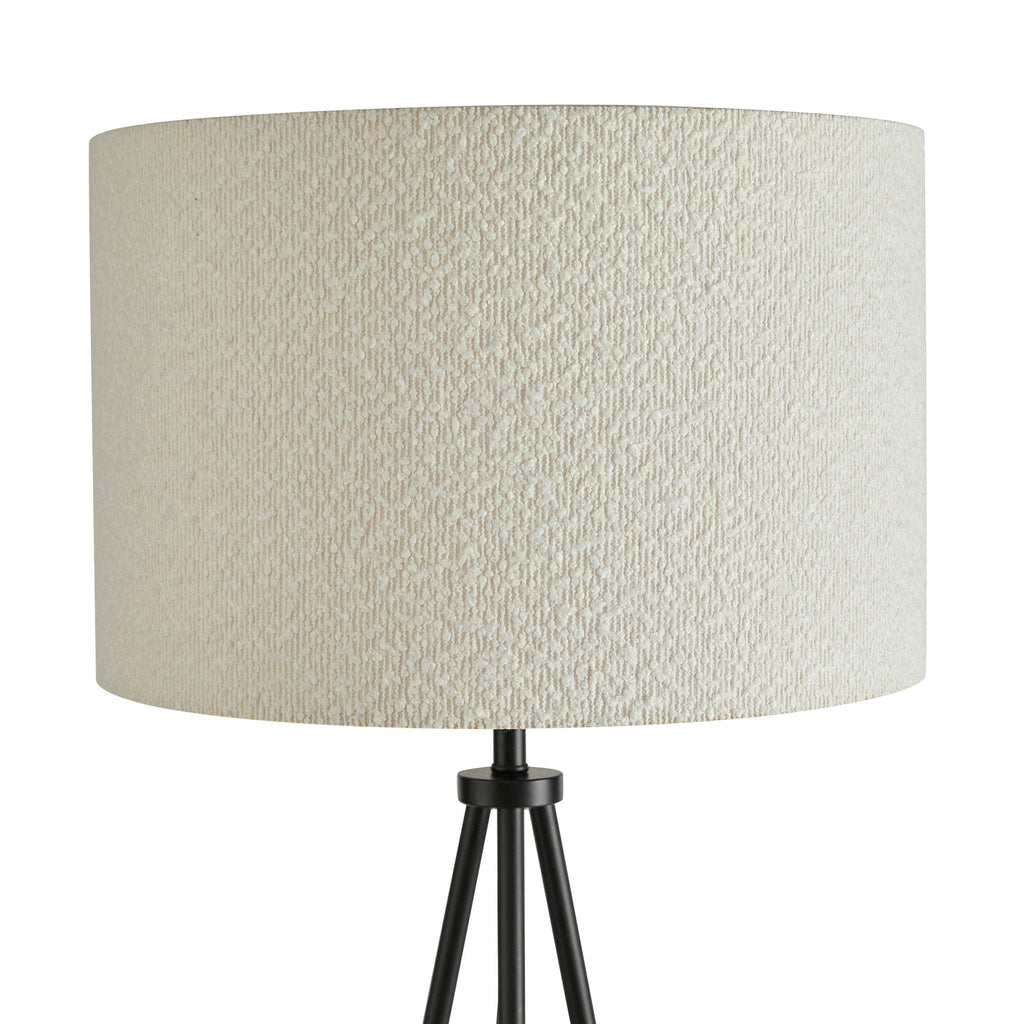 Dusklia - Boucle Floor Lamp - Ecru
