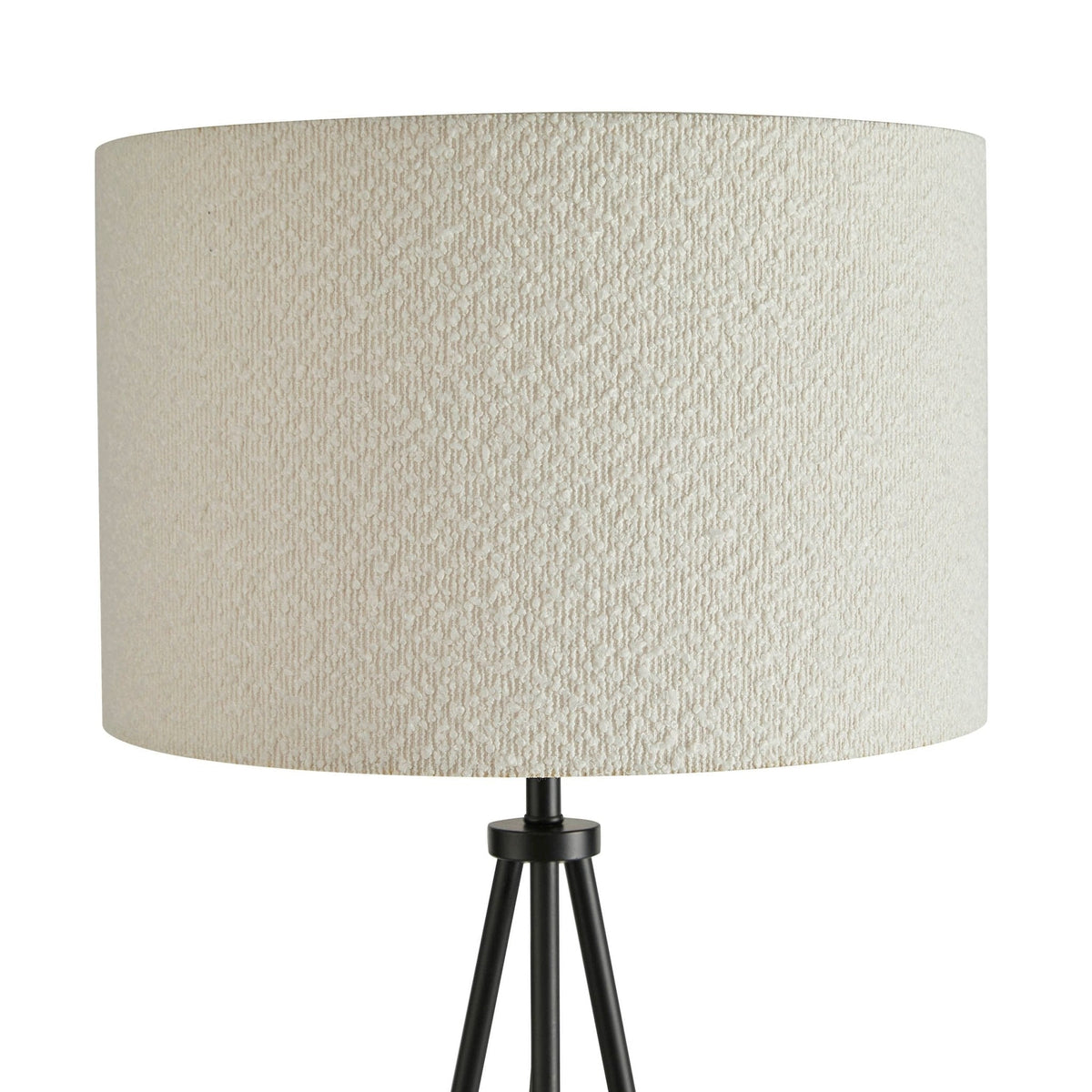 Dusklia - Boucle Floor Lamp - Ecru