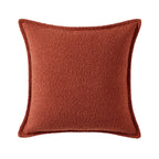 Dusklia - Boucle Sofa Cushion Cover - Rust