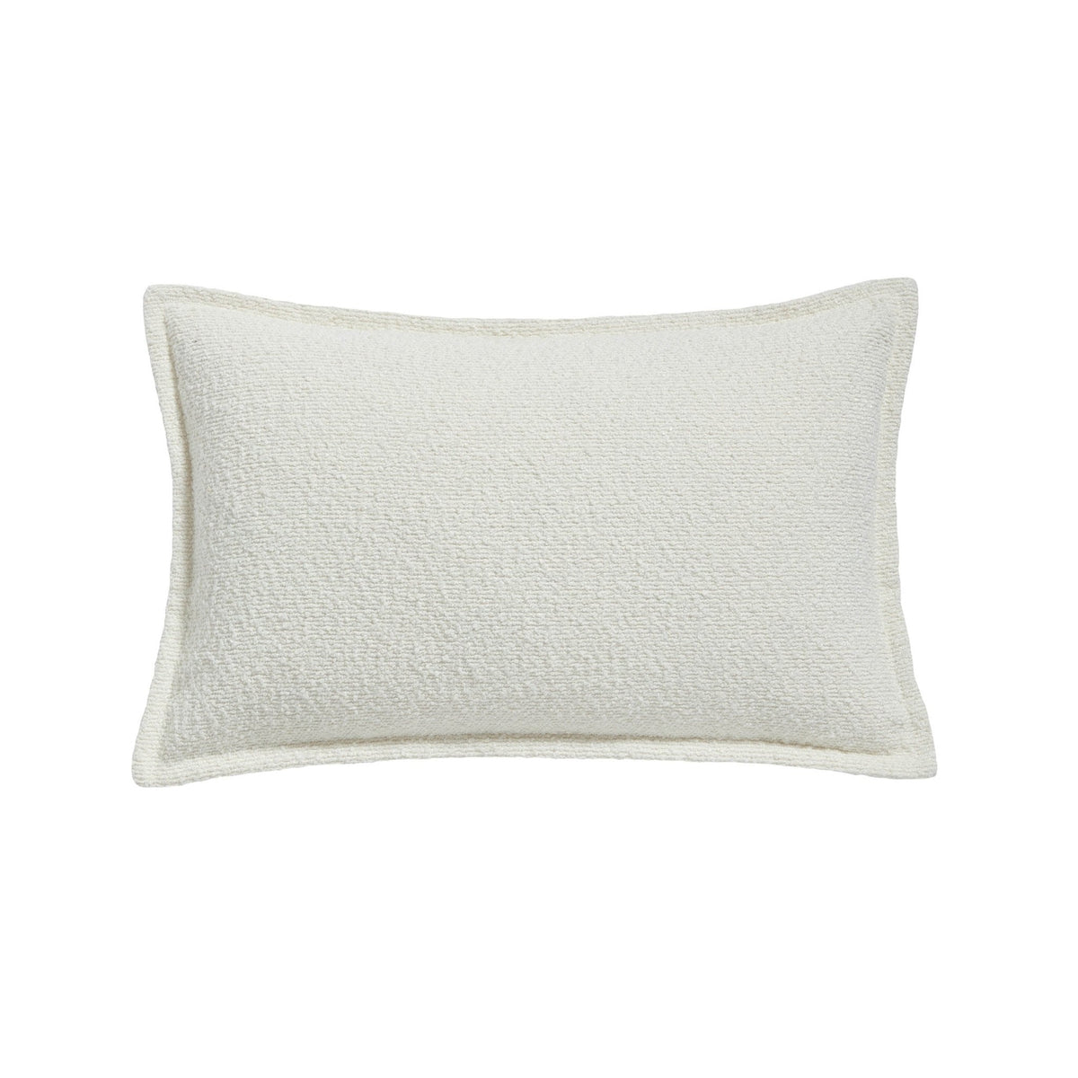 Dusklia - Boucle Sofa Cushion Cover - White