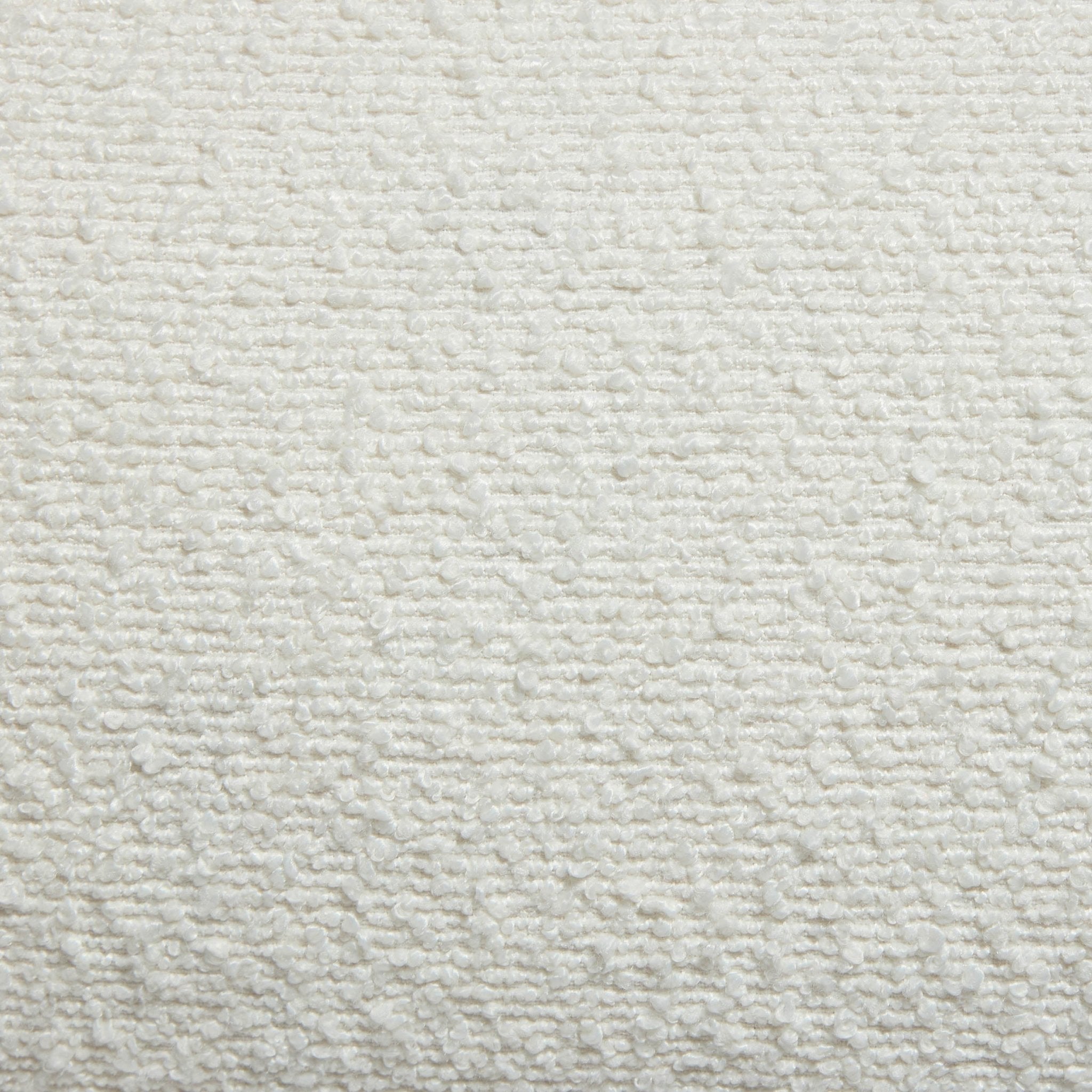 Dusklia - Boucle Sofa Cushion Cover - White