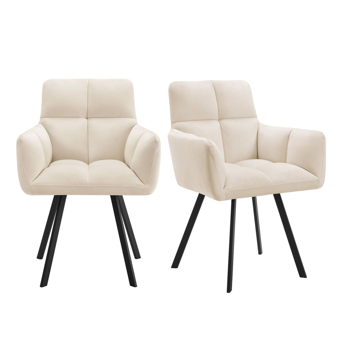 Dusklia - Brooke Dining Chair - Ecru