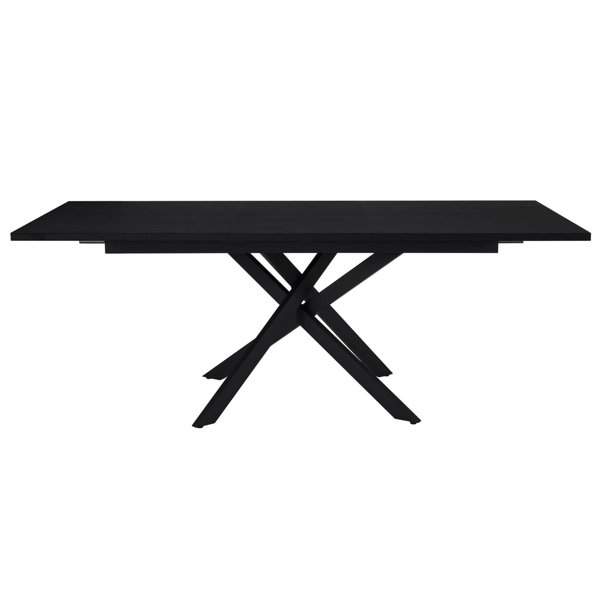 Dusklia - Brooke Rectangle Extendable 6-8 Seater Dining Table - Black