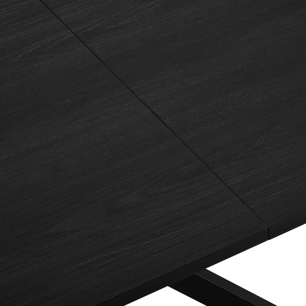Dusklia - Brooke Rectangle Extendable 6-8 Seater Dining Table - Black