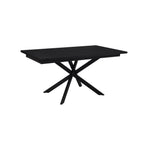 Dusklia - Brooke Rectangle Extendable 6-8 Seater Dining Table - Black