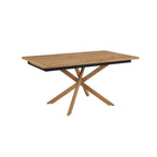 Dusklia - Brooke Rectangle Extendable 6-10 Seater Dining Table - Wood