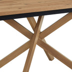 Dusklia - Brooke Rectangle Extendable 6-10 Seater Dining Table - Wood