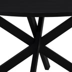 Dusklia - Brooke Round 4-6 Seater Dining Table - Black
