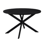 Dusklia - Brooke Round 4-6 Seater Dining Table - Black