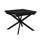 Dusklia - Brooke Square Extendable 4-8 Seater Dining Table - Black
