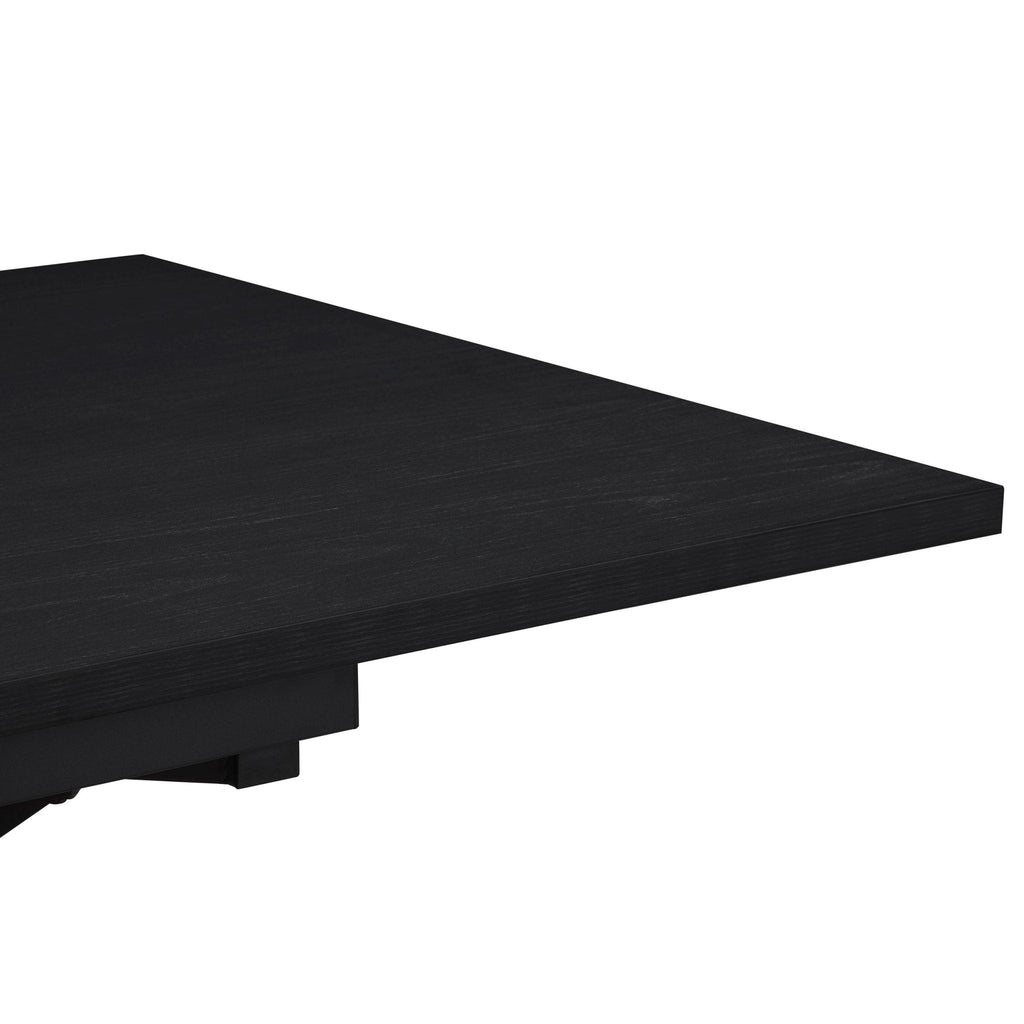 Dusklia - Brooke Square Extendable 4-8 Seater Dining Table - Black