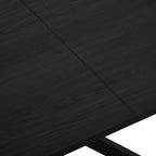 Dusklia - Brooke Square Extendable 4-8 Seater Dining Table - Black