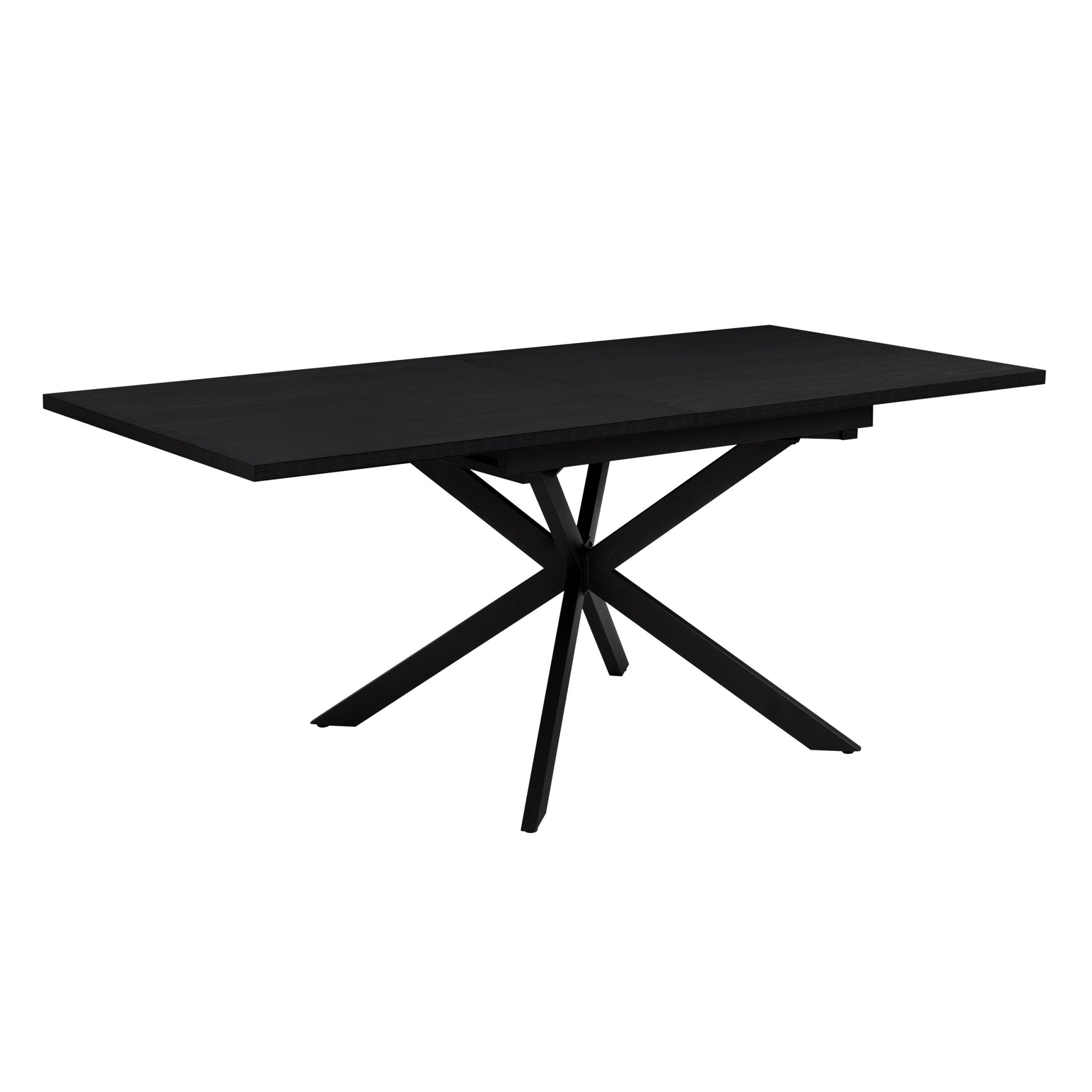 Dusklia - Brooke Square Extendable 4-8 Seater Dining Table - Black