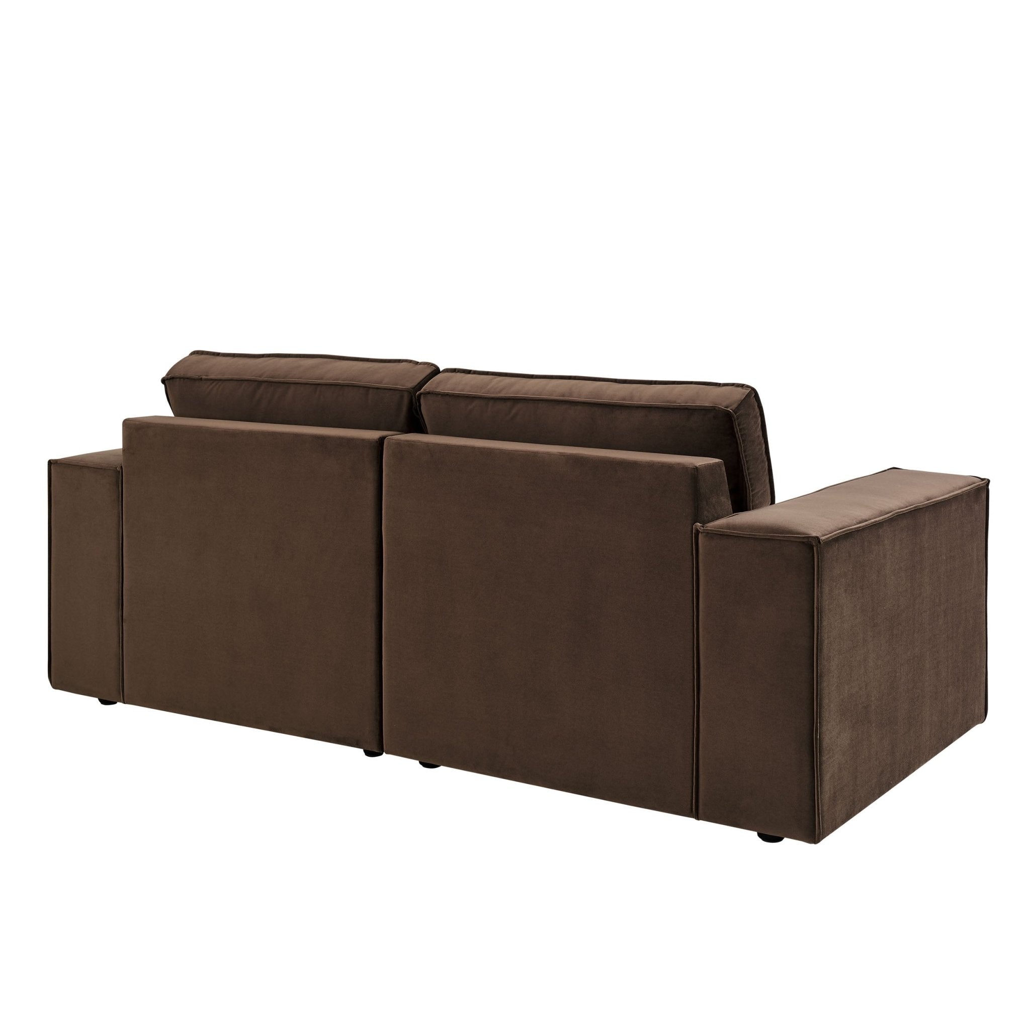 Dusklia - Brooklyn 2 Seater Sofa - Cappuccino
