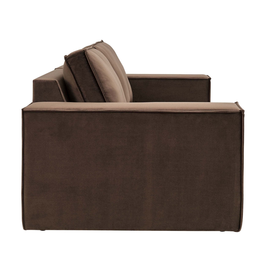 Dusklia - Brooklyn 2 Seater Sofa - Cappuccino