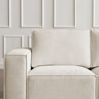 Dusklia - Brooklyn 2 Seater Sofa - Ivory