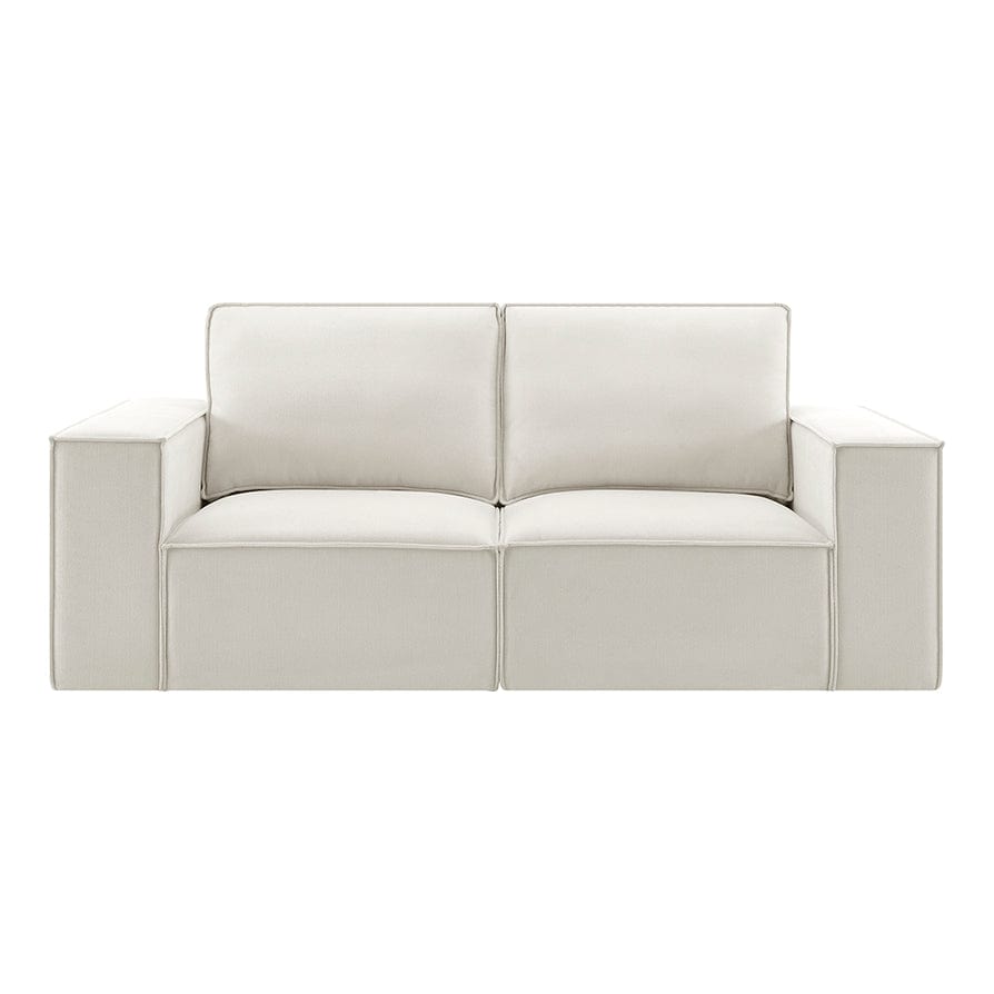 Dusklia - Brooklyn 2 Seater Sofa - Ivory