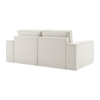 Dusklia - Brooklyn 2 Seater Sofa - Ivory