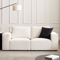 Dusklia - Brooklyn 2 Seater Sofa - Ivory