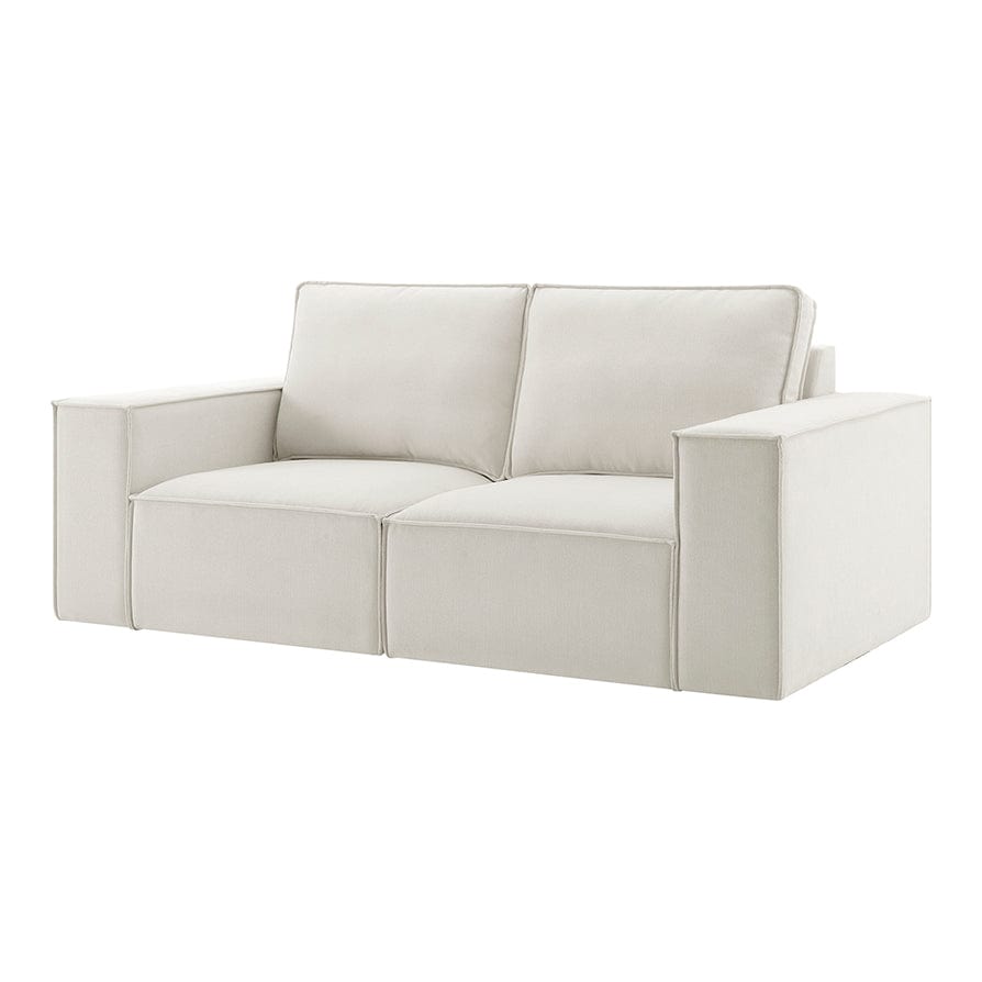 Dusklia - Brooklyn 2 Seater Sofa - Ivory