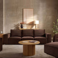Dusklia - Brooklyn 3 Seater Sofa - Cappuccino