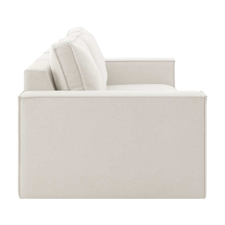 Dusklia - Brooklyn 3 Seater Sofa - Ivory