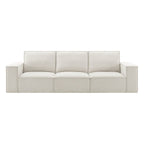 Dusklia - Brooklyn 3 Seater Sofa - Ivory