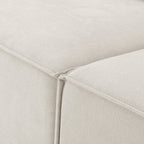 Dusklia - Brooklyn 3 Seater Sofa - Ivory