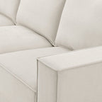 Dusklia - Brooklyn 3 Seater Sofa - Ivory