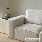 Dusklia - Brooklyn Large Right Hand L-Shape Sofa - Ivory