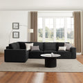 Dusklia - Brooklyn Large Left Hand Corner Sofa - Ink